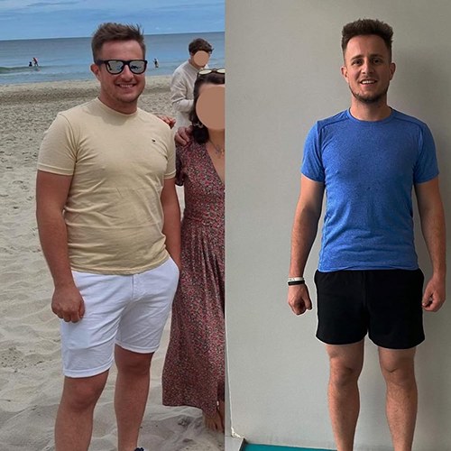 Metamorfoza: MATEUSZ – -10 kg